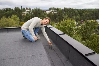 BMI-Norge-miljøbilde-Icopal-asfalt-takbelegg-Prinsdal