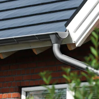 takrenne stål 125mm